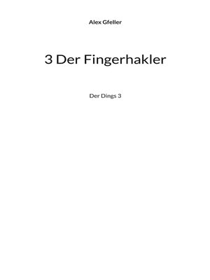 cover image of Der Fingerhakler